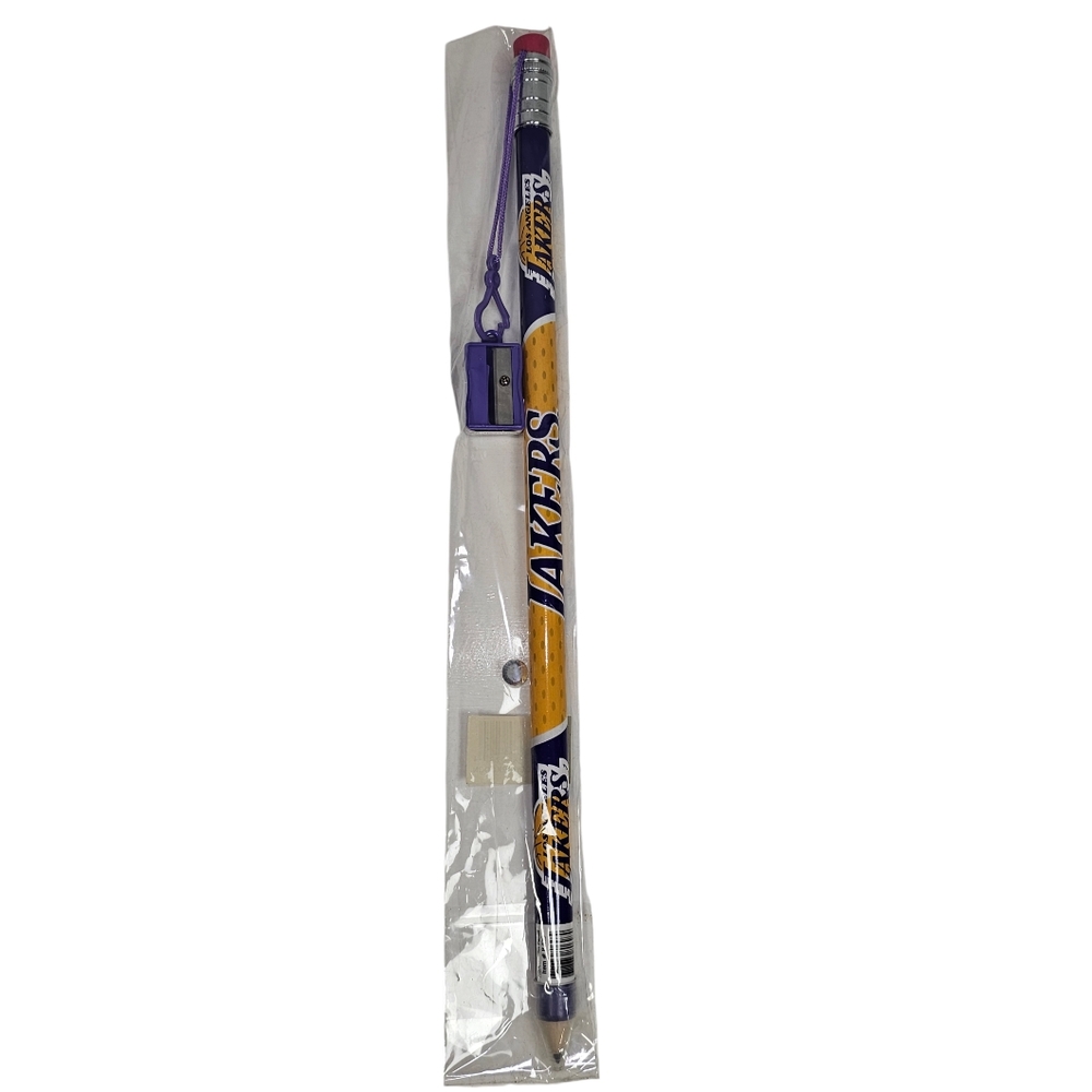 Los Angeles Lakers NBA 16" JUMBO Pencil‎ w/ Sharpener
